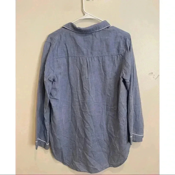 Steven Alan Blue Button Up Top - Picture 2 of 4